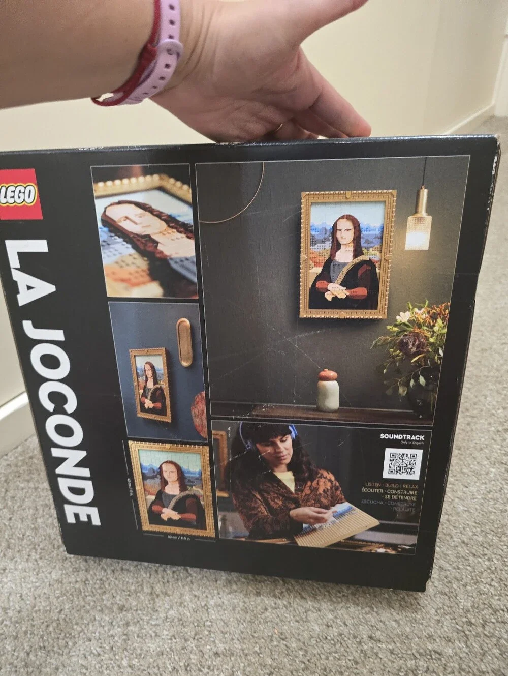 LEGO Mona Lisa Wall Art NIB